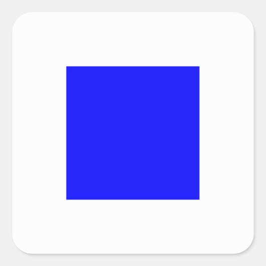 SIERRA VIERKANTE STICKER (Voorkant)