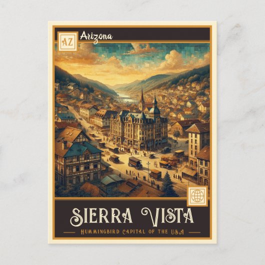 Sierra Vista Arizona |  BRIEFKAART (Voorkant)