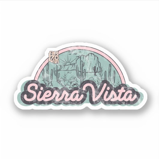 Sierra Vista, Arizona Sticker (Voorkant)