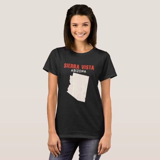 Sierra Vista Arizona USA State America Travel Ariz T-shirt (Voorkant volledig)