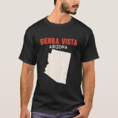 Sierra Vista Arizona USA State America Travel Ariz T-shirt (Voorkant)