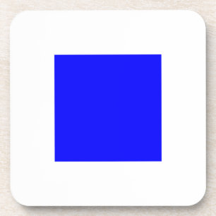 SIERRA White met Blue Square Drankjes Onderzetter