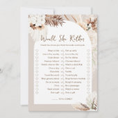 SIERRA wil liever Vrijgezellenfeest spel Kaart (Voorkant)