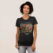 Sierra Wildflower Natuur-Gedekte T-Shirt Paintbors (Voorkant volledig)