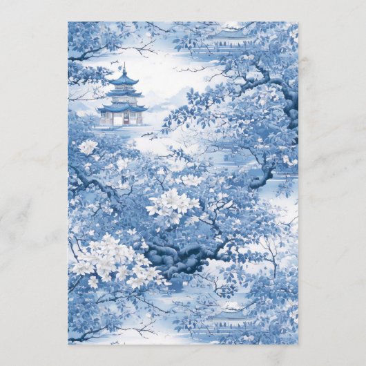 Sierrand Chinoiserie Patroon Rev ID1094 Menu (Achterkant)