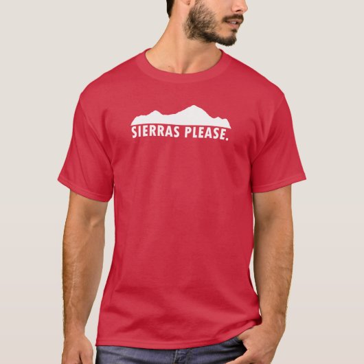 Sierras Alsjeblieft Shirt (Voorkant)