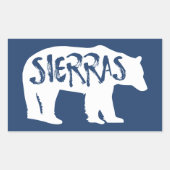 Sierras Beer Rechthoekige Sticker (Voorkant)