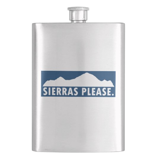 Sierras Please Flask Flacon (Voorkant)
