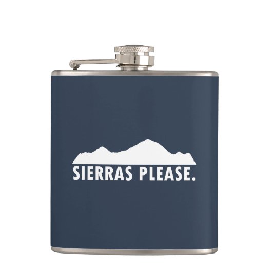 Sierras Please Flask Heupfles (Voorkant)