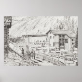 Sierre to Zinal Mountain Race The Finish 2009 Poster (Voorkant)