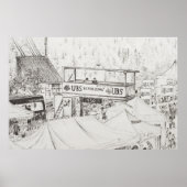 Sierre to Zinal Mountain Race The Finish 2012. Poster (Voorkant)