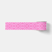 Sierroze Damast Borstkankerbewustzijn Grosgrain Lint (Voorkant)