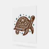 sierschildpad van Zee Acryl Bord (Hoek)