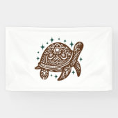 sierschildpad van Zee Spandoek (Horizontaal)