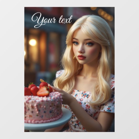 Sierstickers voor op winkelramen raamsticker (Vel)