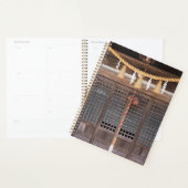 Sierstrop van stro in een tempel planner (Display)