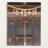 Sierstrop van stro in een tempel planner (Voorkant)