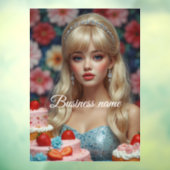 Sierstuk voor etalageruit raamsticker (Vel 3)