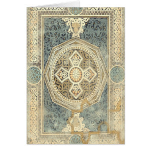 siertapijt met  geometrisch ontwerp