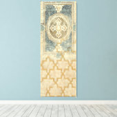 siertapijt met  geometrisch ontwerp canvas afdruk (Insitu (Houten vloer))