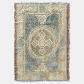 siertapijt met geometrisch ontwerp deken (Voorkant Verticaal)