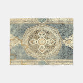 siertapijt met  geometrisch ontwerp fleece deken (Voorkant (Horizontaal))