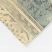 siertapijt met  geometrisch ontwerp fleece deken (Hoek)