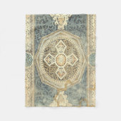 siertapijt met  geometrisch ontwerp fleece deken (Voorkant)