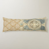 siertapijt met  geometrisch ontwerp lichaamskussen (Voorkant)