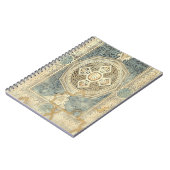 siertapijt met geometrisch ontwerp notitieboek (Linkerzijde)