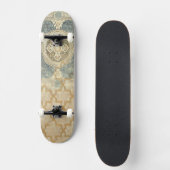 siertapijt met geometrisch ontwerp skateboard (Voorkant)