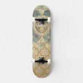 siertapijt met geometrisch ontwerp skateboard (Voorkant)