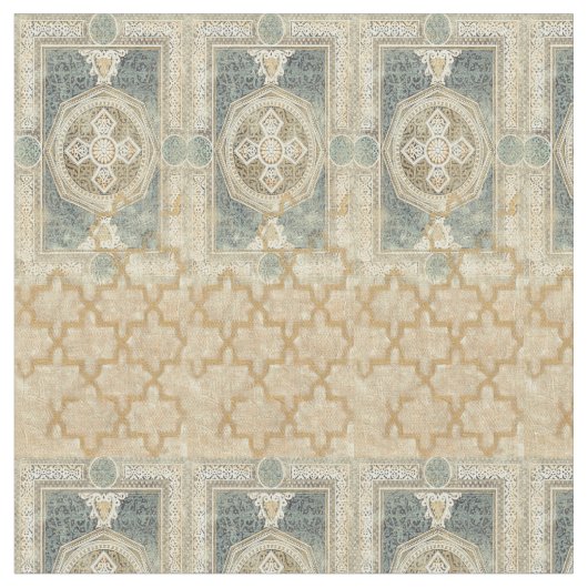 siertapijt met geometrisch ontwerp stof (Close Up)