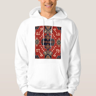 Siertapijt ontwerp:  geometrisch. hoodie