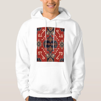 Siertapijt ontwerp:  geometrisch. hoodie