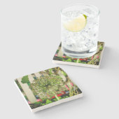 sierui stenen onderzetter (Zijkant)