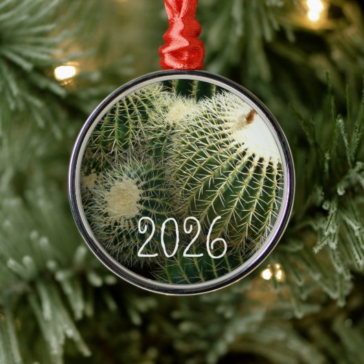 Siervat van een toncactus metalen ornament (Boom)