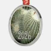 Siervat van een toncactus metalen ornament (Links)