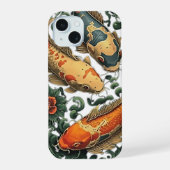 Siervissen iPhone 15 Case (Achterkant)