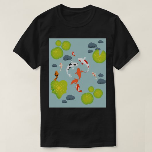 siervissen t-shirt (Design voorkant)