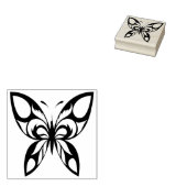 siervisstempel voor de vlinder rubberstempel (Gestempeld)