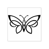 siervisstempel voor de vlinder rubberstempel (Afrduk)