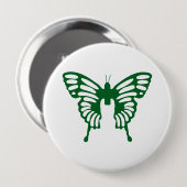 Siervlinder Buttonnen – Artistiek Ronde Button 4,0 Cm (Voorkant /achterkant)