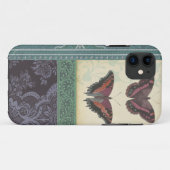 Siervlinderbrokaat van Vision Studio Case-Mate iPhone Case (Achterkant (horizontaal))