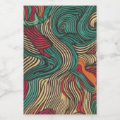 Siervoeding en drank Label Set Voedselcontainer Etiket (Enkel label)