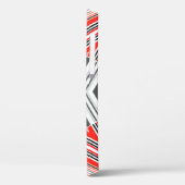 Siervoering: Gestreepte naadloze achtergrond Case-Mate iPhone Case (Achterkant / Links)