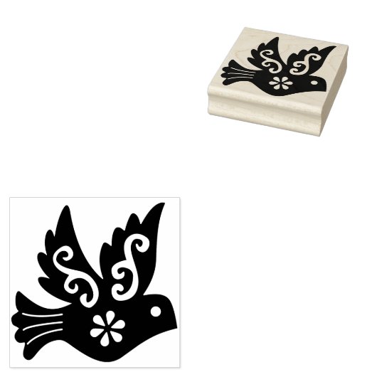 Siervogel Rubberstempel (Gestempeld)