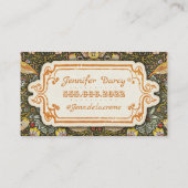 siervogels en aardbeien visitekaartje (Achterkant)