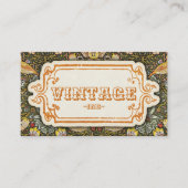  siervogels en aardbeien visitekaartje (Voorkant)