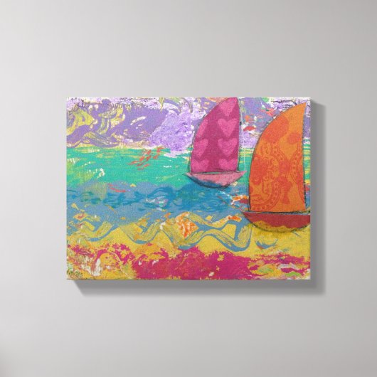 Sierzeilen  canvas afdruk (Voorkant)